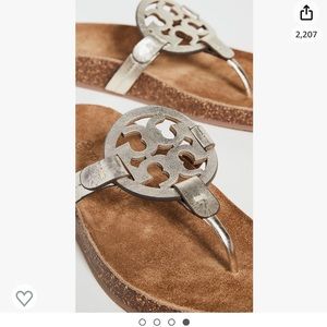 Tory Burch Miller Cloud Sandals Size 7